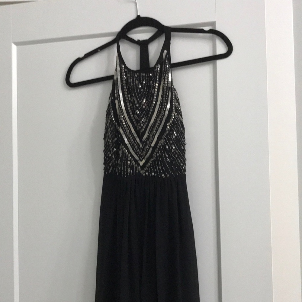 Beaded Gown Grad Dress